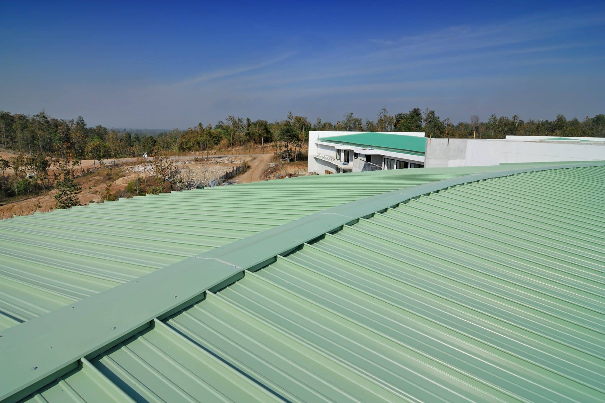 metal standing seam roof